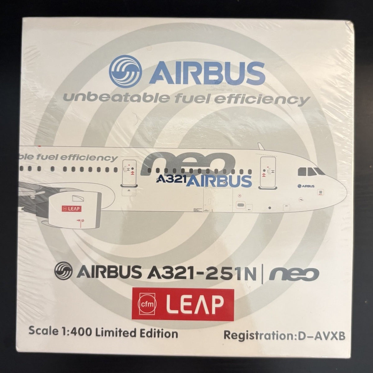 HYJL Wings 1:400 Airbus Industries A321neo D-AVXB HYJL81010 Scale Model Airplane