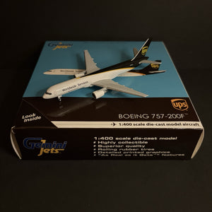 GeminiJets 1:400 UPS Boeing 757-200F N409UP GJUPS1643 Diecast Scale Model Plane