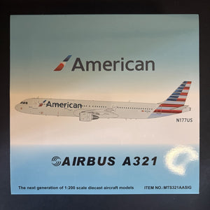 Inflight200 1:200 American Airlines Airbus A321 N177US MTS321AASIG Scale Model
