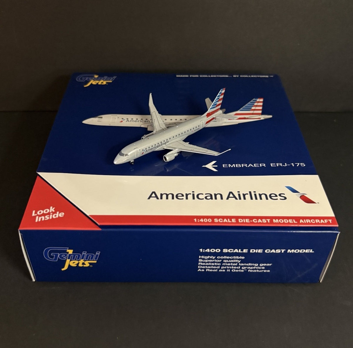 GeminiJets 1:400 American Eagle Airlines Embraer ERJ-175 N416YX GJAAL2036 E175