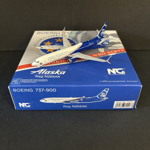 NG Models 1:400 Alaska Airlines Boeing 737-900 "Honoring Those Who Serve" N265AK