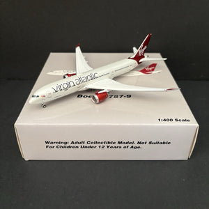 GeminiJets 1:400 Virgin Atlantic Boeing 787-9 Dreamliner G-VNEW Scale Model