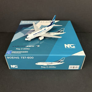 NG Models 1:400 WestJet Airlines Boeing 737-600 C-GWSJ 76013 Scale Diecast Plane