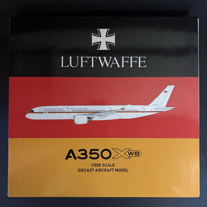 JC Wings 1:200 Luftwaffe Airbus A350-900ACJ 10+01 Diecast Scale Model XX20023