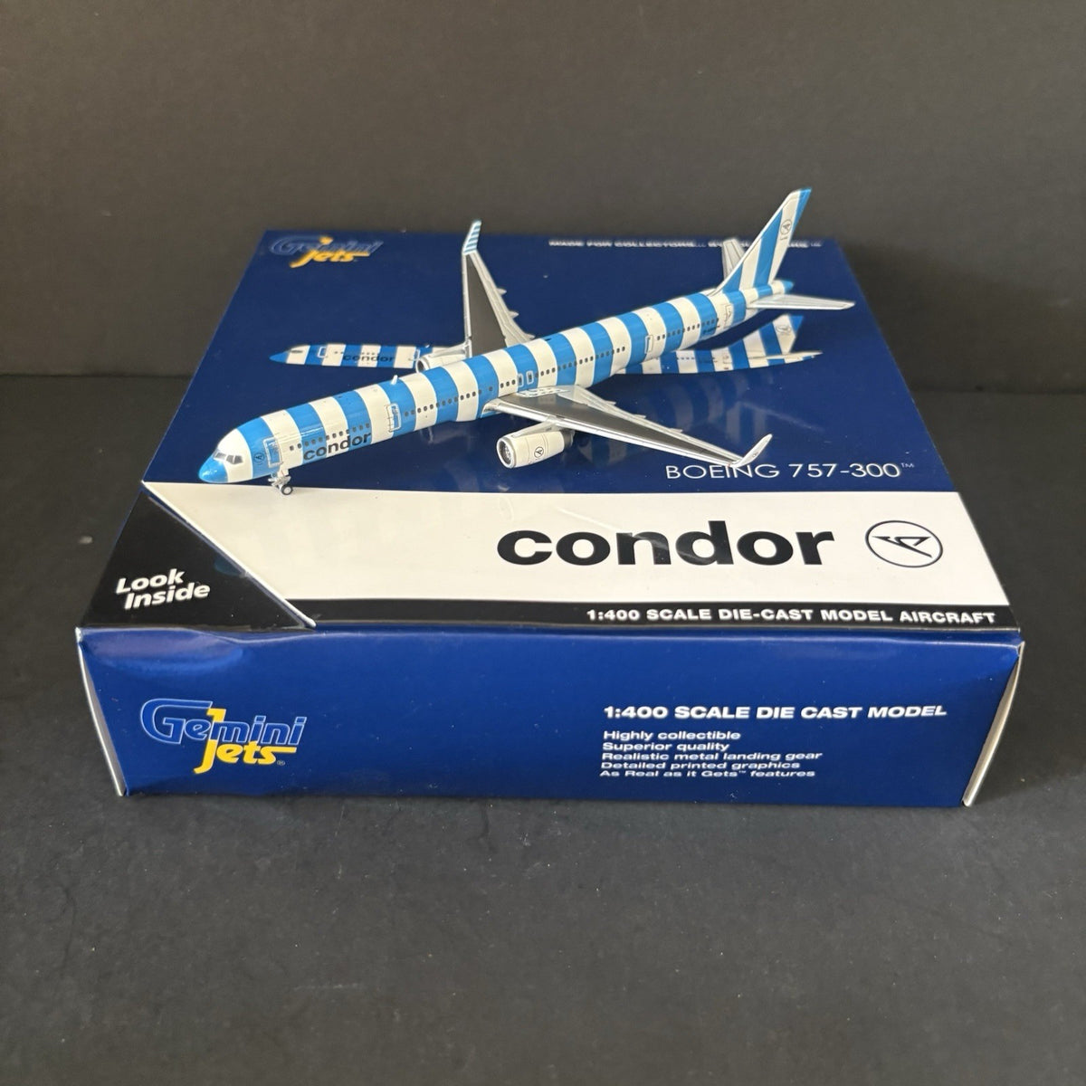 GeminiJets 1:400 Condor Boeing 757-300 D-ABOI GJCFG2165 Scale Model Diecast