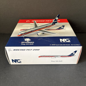 NG Models 1:400 Aeromexico Boeing 757-200 XA-SJD 53100 Diecast Scale Airplane