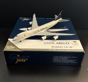 GeminiJets 1:400 Saudia Cargo Boeing 747-8F HZ-AI4 GJSVA1555 Diecast Scale Model