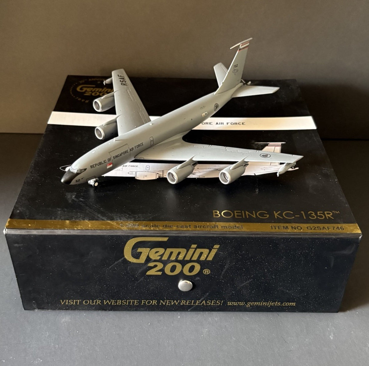 GeminiJets 1:200 Republic of Singapore Air Force Boeing KC-135R 752 G2SAF746