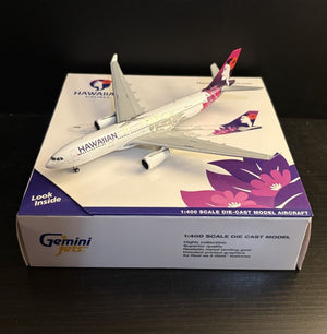 GeminiJets 1:400 Hawaiian Airlines Airbus A330-200 N388HA GJHAL1929 Model Plane