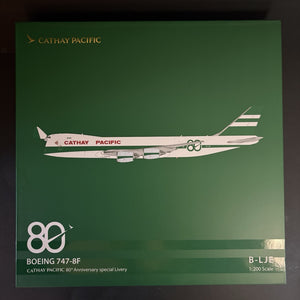 SQ Wings 1:200 Cathay Pacific Cargo Boeing 747-8F 80th Anniversary B-LJE L2337