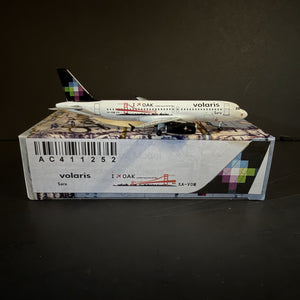 Aeroclassics 1:400 Volaris Airbus A320-200 XA-VOM AC411252 Oakland Airport Model