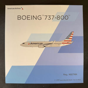 NG Models 1:200 American Airlines Boeing 737-800 N927NN 08051 Scale Model Plane