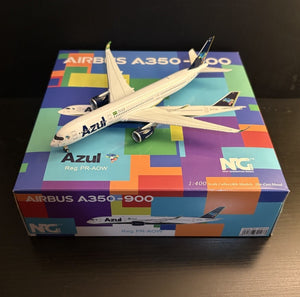 NG Models 1:400 Azul Airbus A350-900 PR-AOW 39043 Airplane Diecast Scale Model