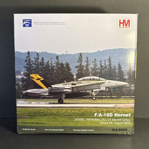 Hobby Master 1:72 USMC F/A-18D Hornet VMFA(AW)-242 Bats Yokota AB HA3560 Model