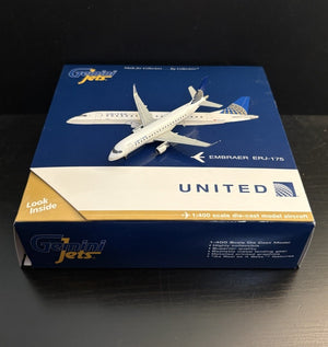 GeminiJets 1:400 United Airlines Express ERJ-175 N163SY GJUAL1728 Scale Airplane