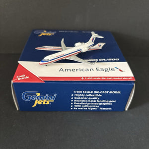 GeminiJets 1:400 American Eagle CRJ-200 N866AS GJAAL1272 Diecast Scale Model