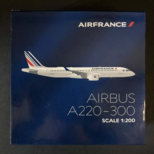 GeminiJets 1:200 Air France Airbus A220-300 F-HZUA G2AFR1046 Diecast Scale Model