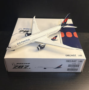 JC Wings 1:400 Air Premia Boeing 787-9 Dreamliner HL8701 SA4085 Scale Model