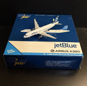 GeminiJets 1:400 JetBlue Airbus A320-200 N805JB GJJBU1354 Diecast Scale Model