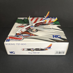 NG Models 1:400 Southwest Airlines Boeing 737-800 Illinois One N8619F 58161