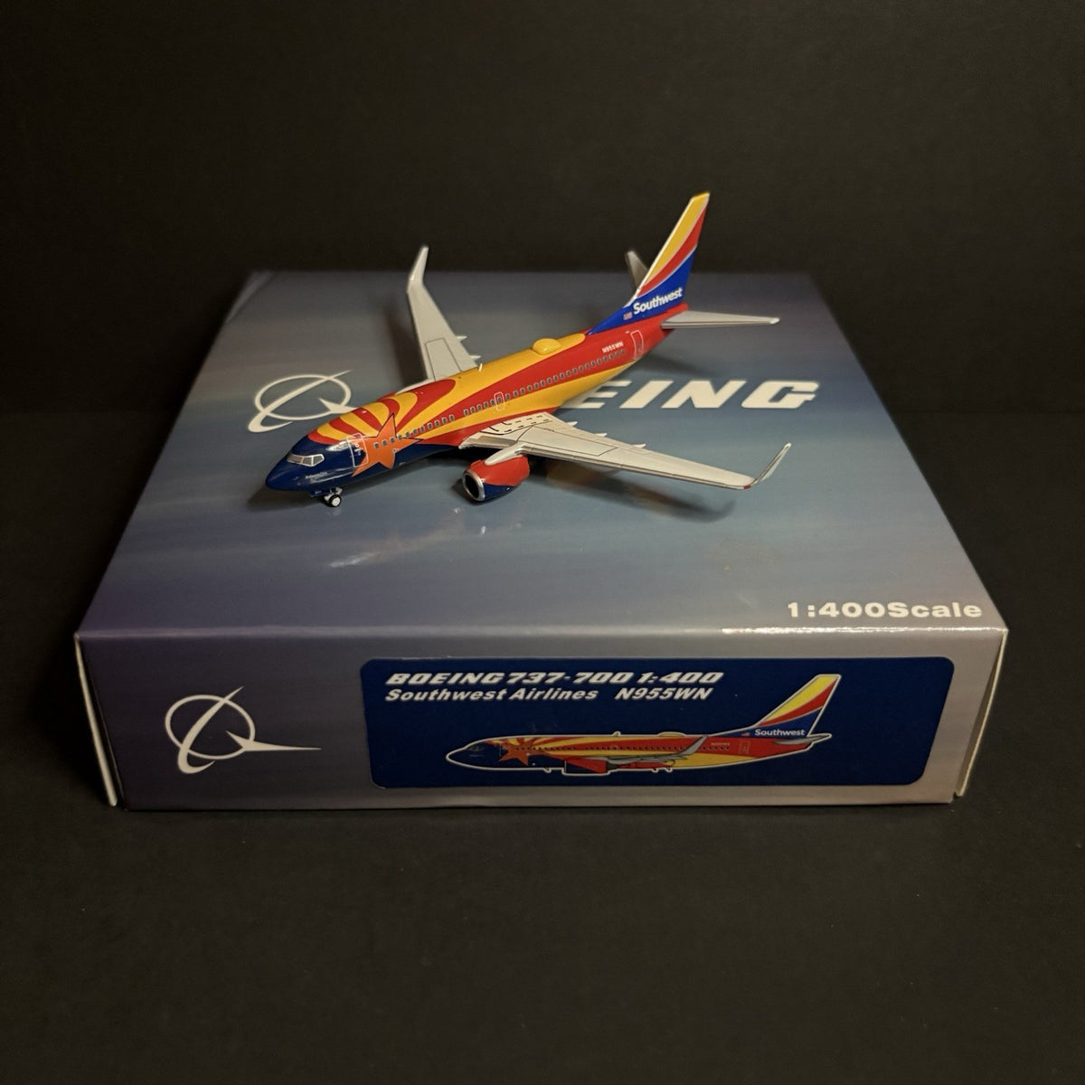 Panda Models 1:400 Southwest Airlines Boeing 737-700 Arizona One N955WN Winglets