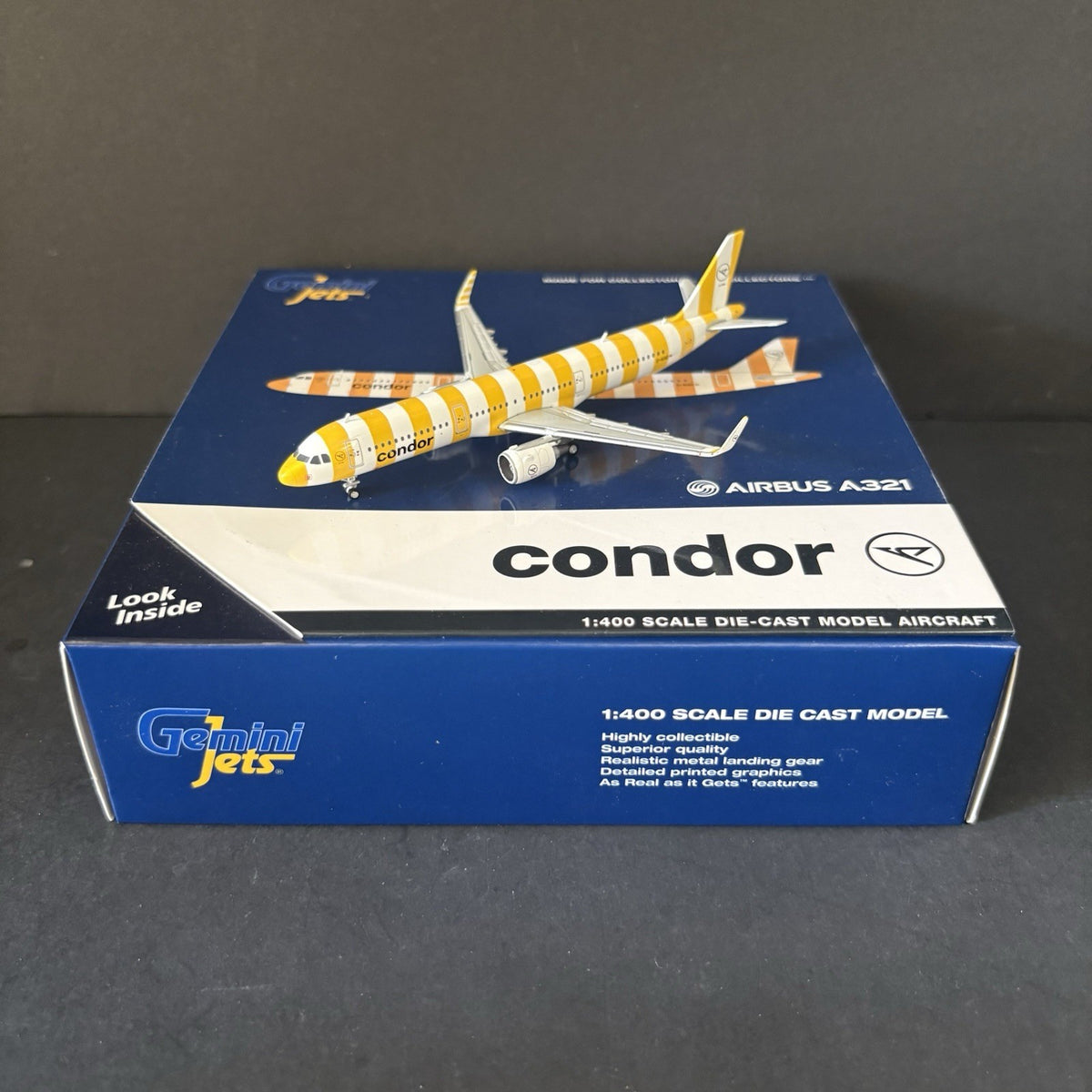 GeminiJets 1:400 Condor Airbus A321-200 D-AIAD GJCFG2149 Scale Model Diecast