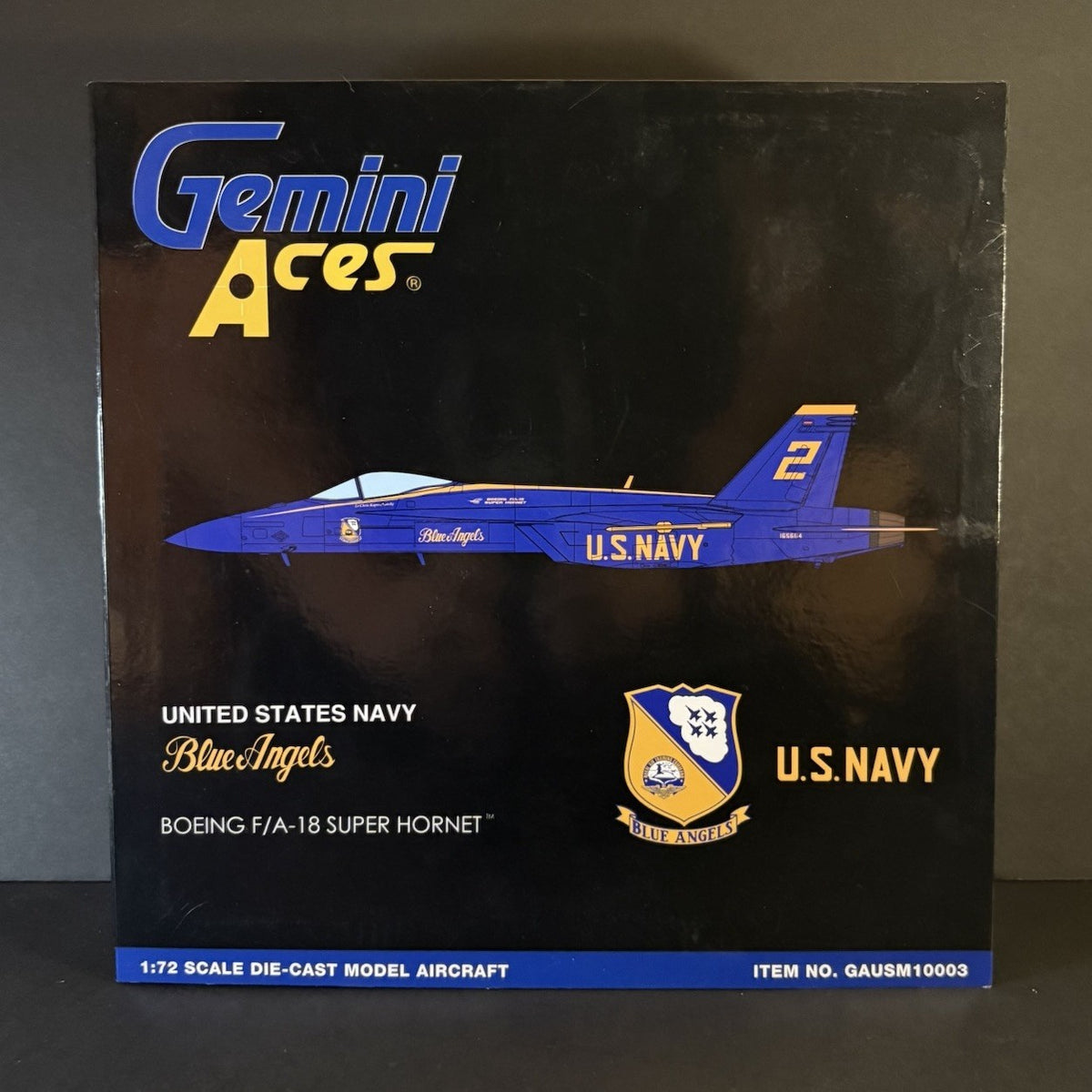 Gemini Aces 1:72 U.S. Navy Blue Angels #2 Boeing F/A-18E Super Hornet GAUSM10003