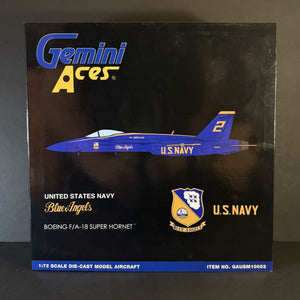 Gemini Aces 1:72 U.S. Navy Blue Angels #2 Boeing F/A-18E Super Hornet GAUSM10003