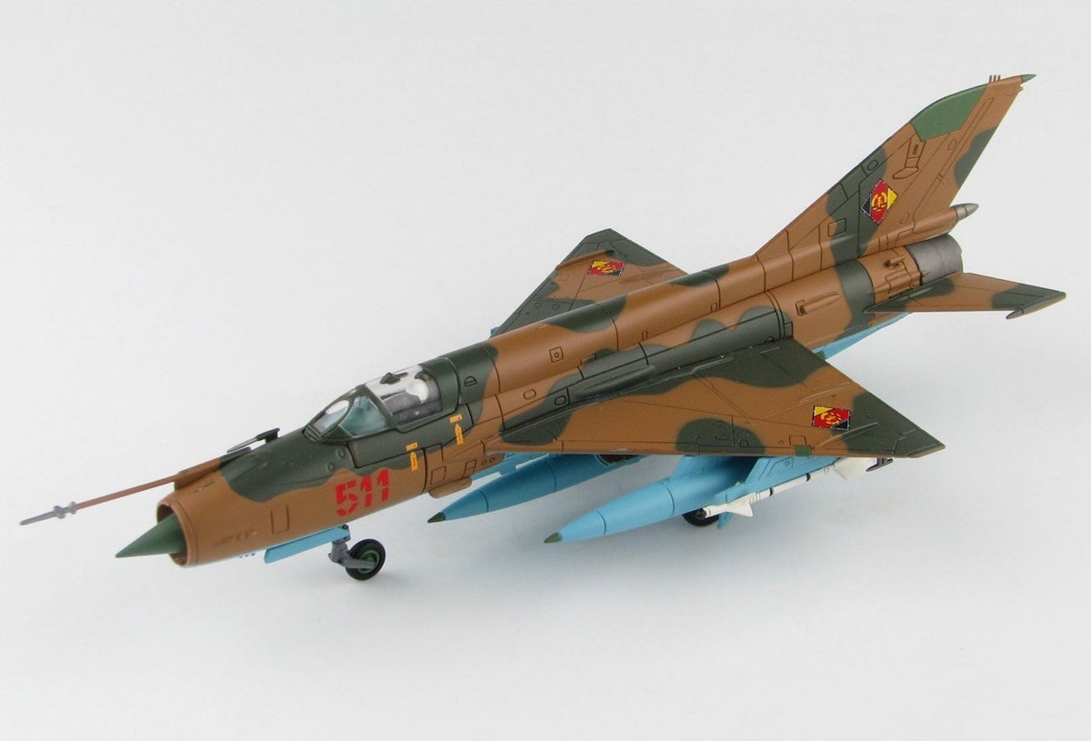 Hobby Master HA0197 1/72 MIG-21MF Fishbed 551 23+16 JG-1 NVA East Germany Model