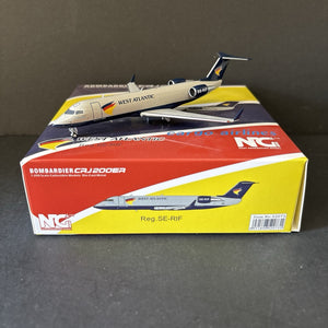NG Models 1:200 West Atlantic Bombardier CRJ-200PF SE-RIF 52073 Scale Diecast