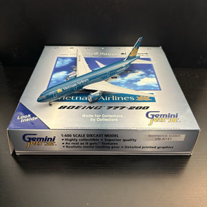 GeminiJets 1:400 Vietnam Airlines Boeing 777-200ER VN-A141 GJHVN408 Scale Model