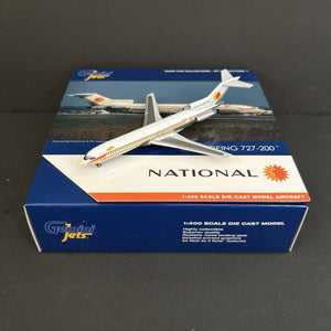 GeminiJets 1:400 National Airlines Boeing 727-200 N4732 GJNAL1475 Scale Model