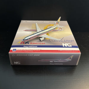 NG Models 1:400 American Airlines N905AN Boeing 737-800 Flagship Liberty 58022