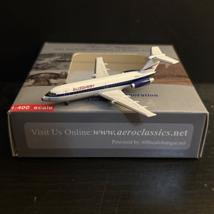 Aeroclassics 1:400 Allegheny Airlines BAC 1-11 One Eleven N1130J Scale Model