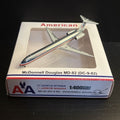 Jet-X 1:400 American Airlines MD-82 N7548A Diecast Scale Airplane Model Chrome