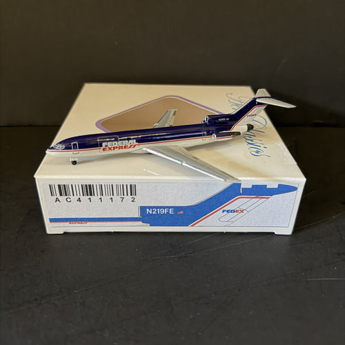 Aeroclassics 1:400 FedEx Boeing 727-200F Purple N219FE AC411172 Federal Express