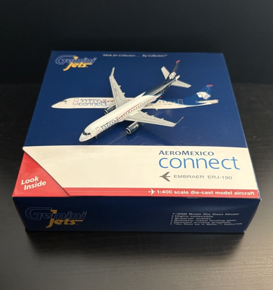 GeminiJets 1:400 AeroMexico Connect Embraer ERJ-190 XA-GAR GJAMX1250 Scale Model