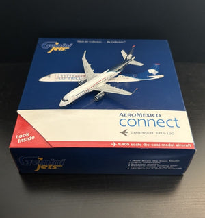 GeminiJets 1:400 AeroMexico Connect Embraer ERJ-190 XA-GAR GJAMX1250 Scale Model
