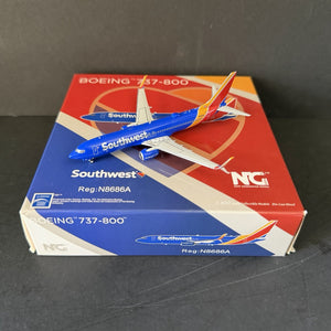 NG Models 1:400 Southwest Airlines Boeing 737-800 N8686A Heart Livery Diecast