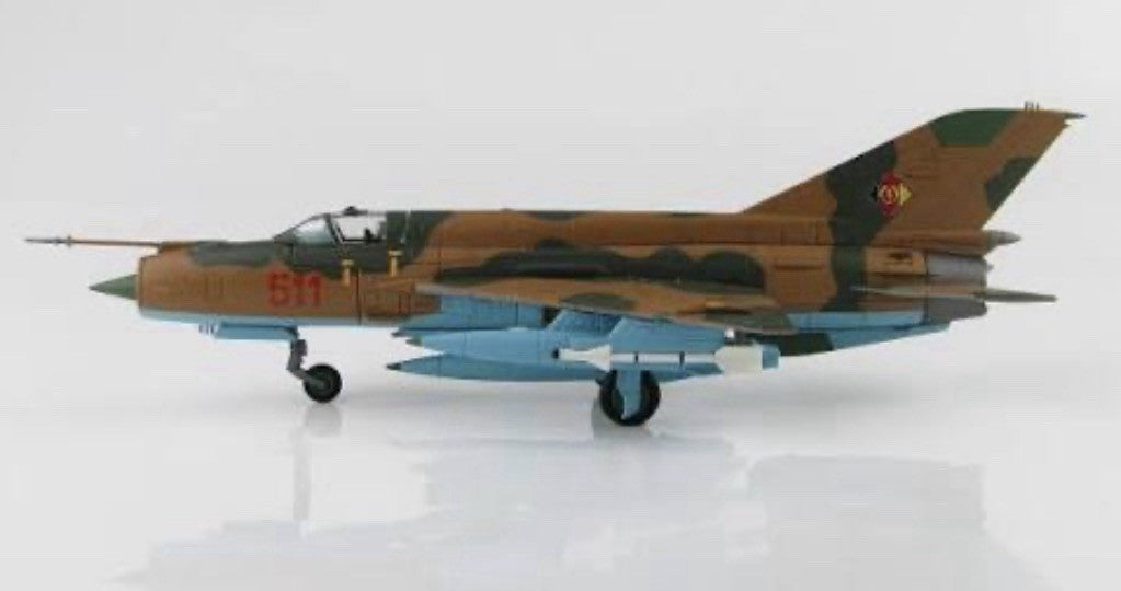 Hobby Master 1/72 MIG-21MF Fishbed 551 23+16 JG-1 NVA East Germany HA0197 Model