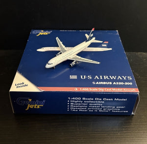 GeminiJets 1:400 US Airways Airbus A320 N680AW GJUSA876 Diecast Decal Model RARE