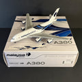 JC Wings 1:400 Malaysia Airlines Airbus A380 9M-MNE JC4MAS0049 Aircraft Model