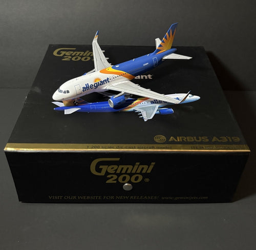 GeminiJets 1:200 Allegiant Air Airbus A320-200 N319NV G2AAY663 Scale Model Plane
