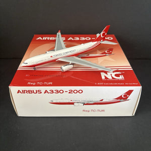 NG Models 1:400 Republic of Turkey Airbus A330-200 TC-TUR 61006 Scale Diecast
