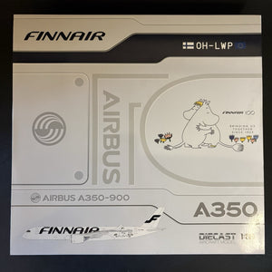 JC Wings 1:200 Finnair A350-900XWB 100th Anniversary Livery OH-LWP XX20379 Model