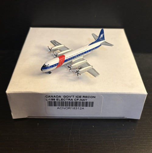 Aeroclassics 1:400 Canada Ice Recon Lockheed L-188 Electra CF-NAY ACNOR18312A
