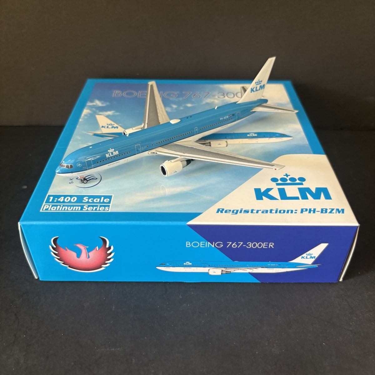 Phoenix Model 1:400 KLM Boeing 767-300ER PH-BZM PH4KLM2351 11780 Scale Diecast