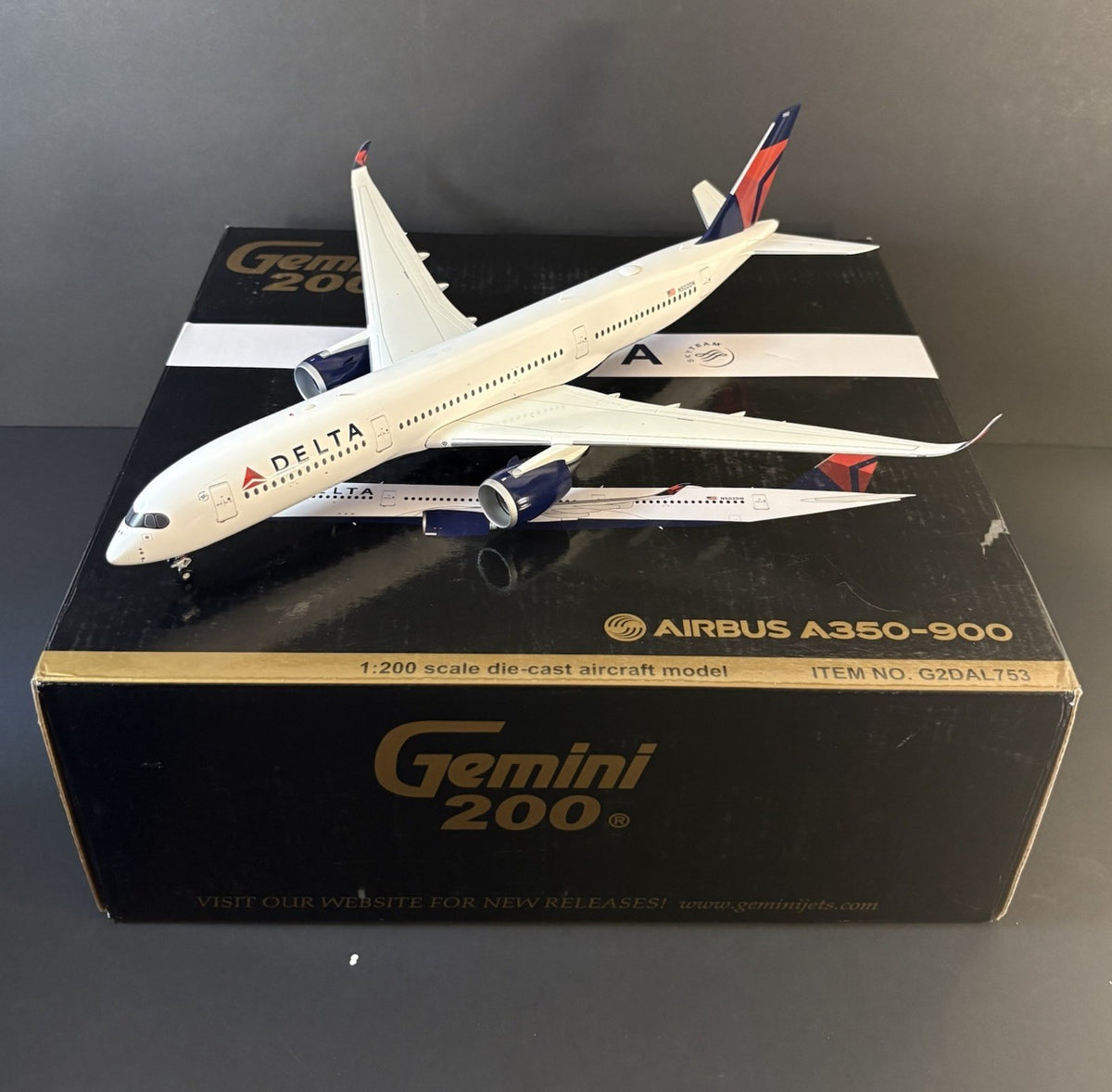 GeminiJets 1:200 Delta Air Lines Airbus A350-900 N502DN G2DAL753 Scale Model