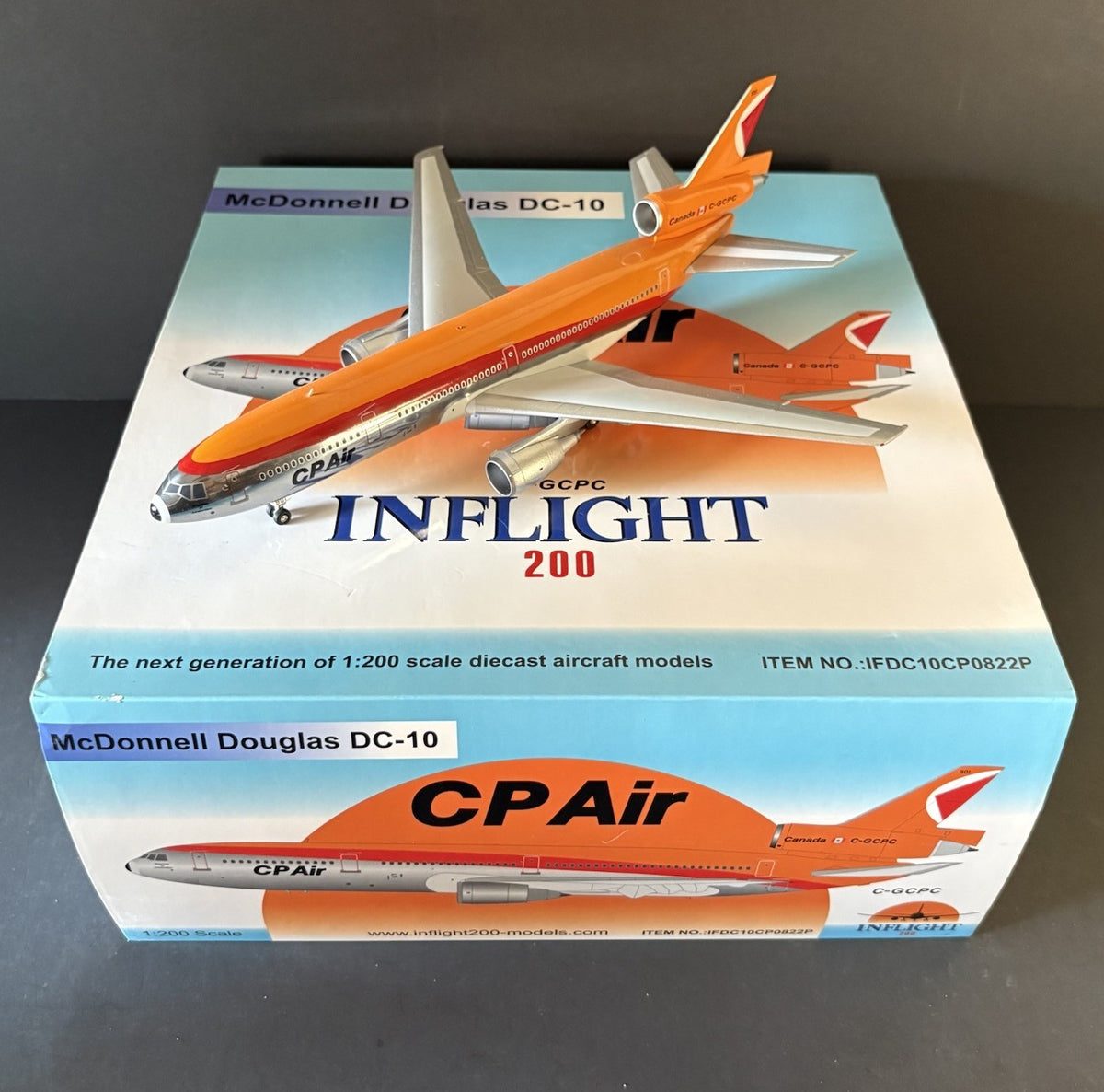 Inflight 200 1:200 CP Air DC-10-30 C-GCPC IFDC10CP0822P Diecast Scale Model