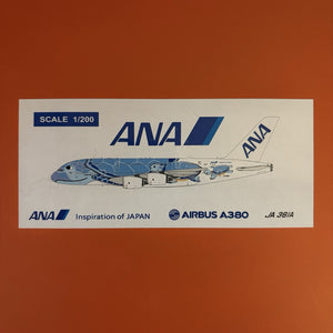 JC Wings 1:200 ANA Airbus A380 JA381A EW2388005 All Nippon Airways Scale Model